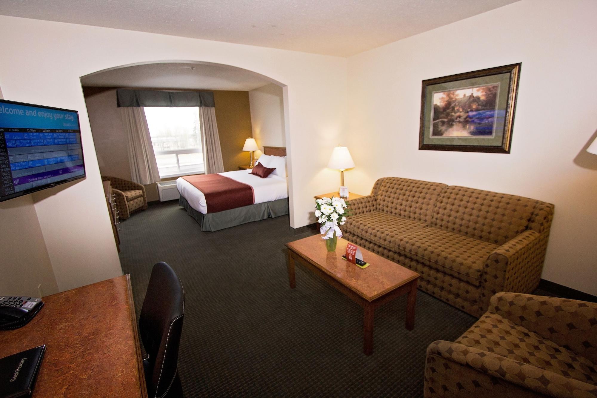 เซอร์วิซ พลัส อินน์ แอนด์ สวีท เดรย์ตัน แวลเลย์ Drayton Valley ภายนอก รูปภาพ